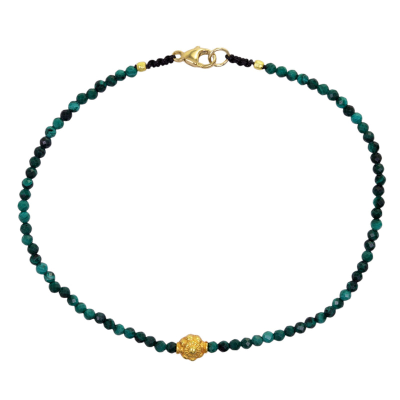 Margaret Solow Malachite and 18k Bead Bracelet | Quadrum Gallery