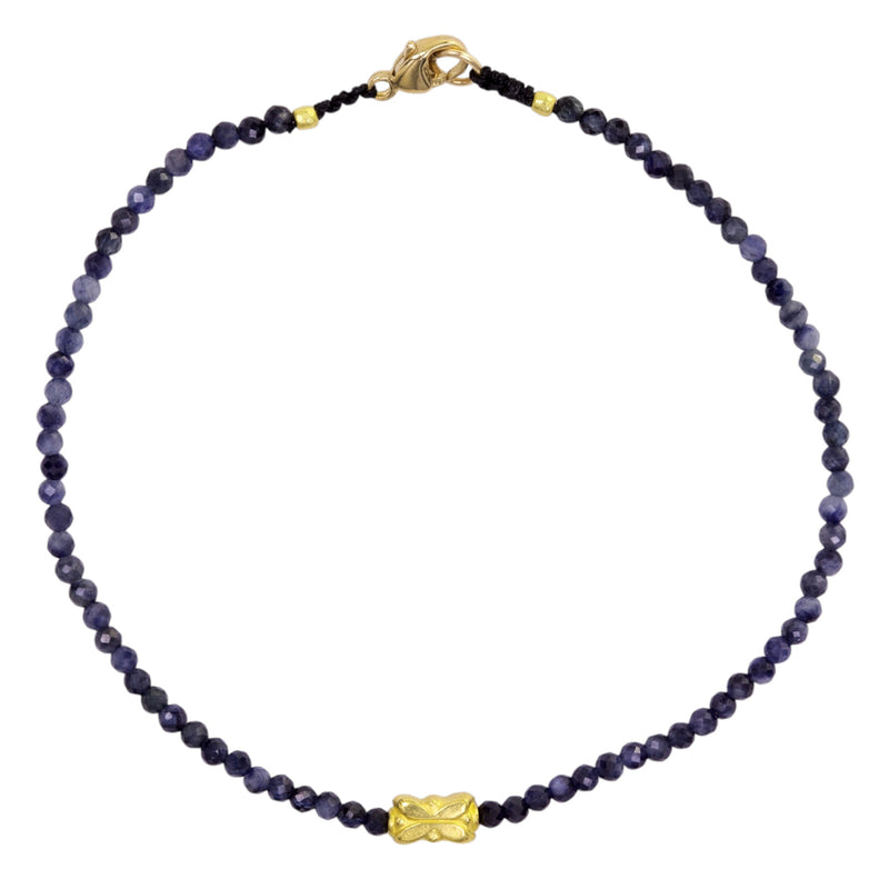 Margaret Solow Sapphire and 18k Bead Bracelet | Quadrum Gallery