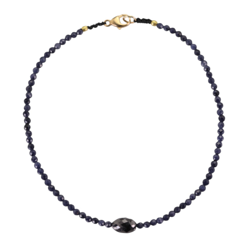 Margaret Solow Sapphire and Brown Diamond Bead Bracelet | Quadrum Gallery