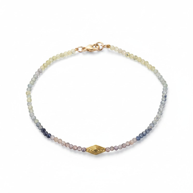 Margaret Solow Multicolored Sapphire and 18k Bracelet | Quadrum Gallery