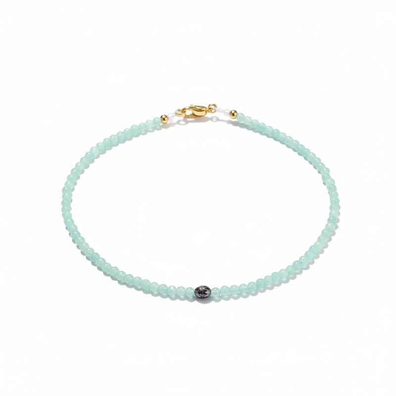 Margaret Solow Amazonite and Diamond Bracelet | Quadrum Gallery