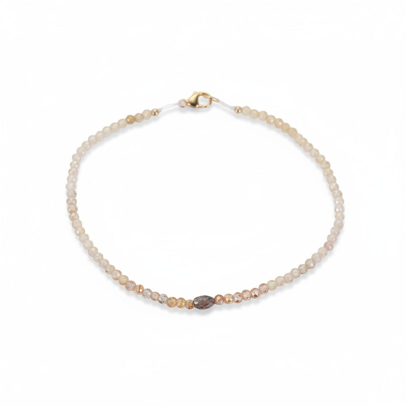 Margaret Solow Zircon and Brown Diamond Bead Bracelet | Quadrum Gallery