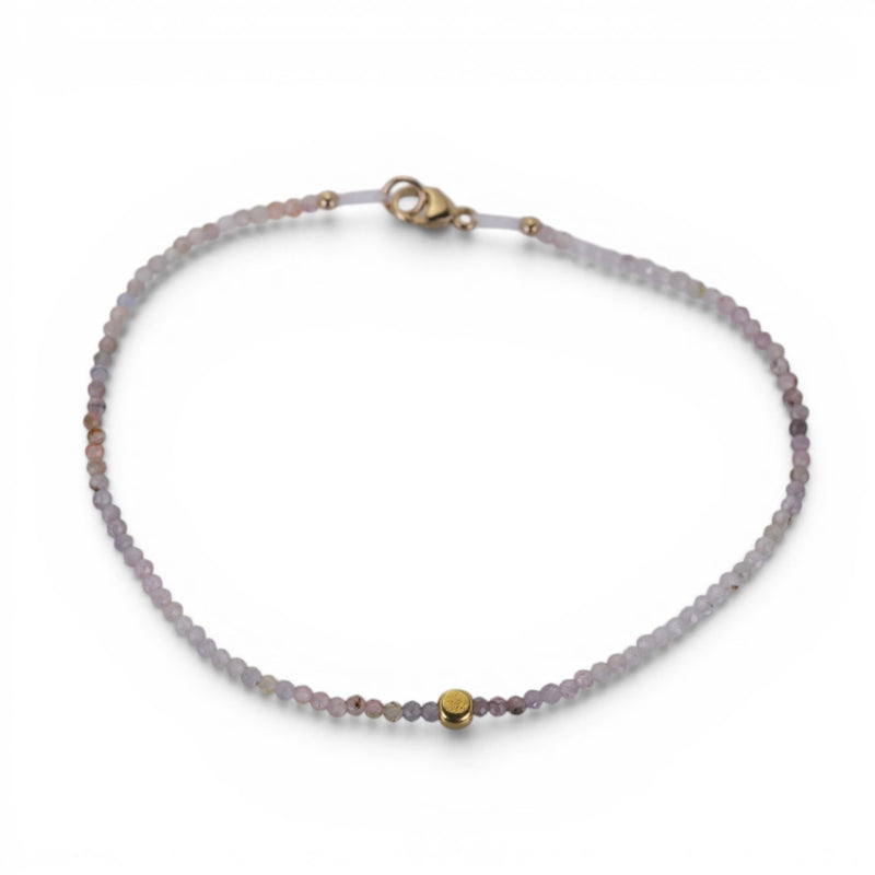 Margaret Solow Pale Tourmaline and 18k Bead Bracelet | Quadrum Gallery
