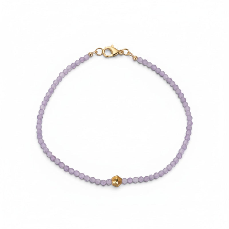 Margaret Solow Amethyst and 18k Gold Bead Bracelet | Quadrum Gallery
