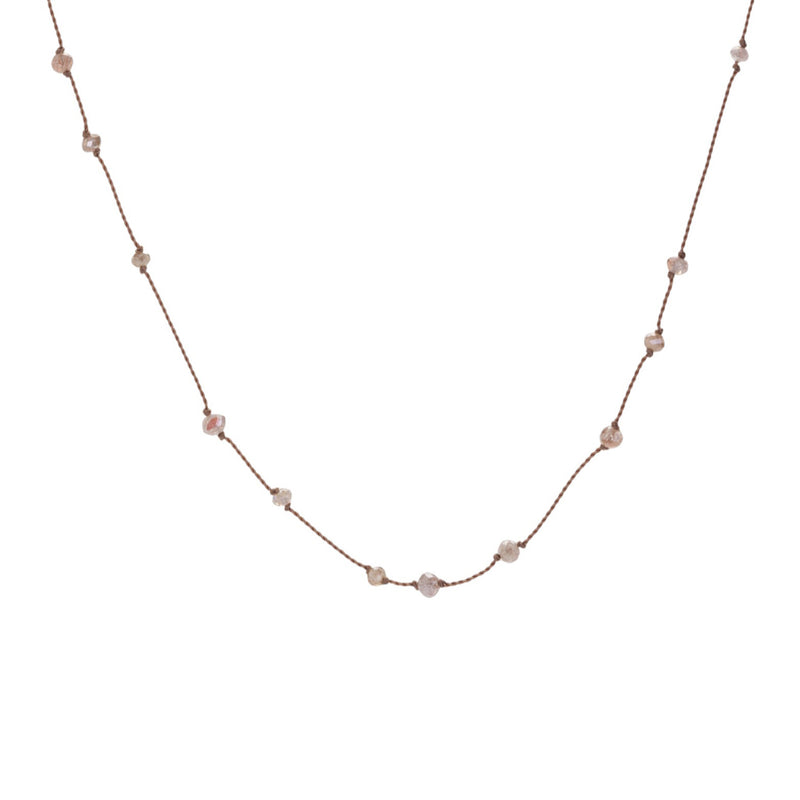 Margaret Solow Light Brown Diamond Necklace | Quadrum Gallery