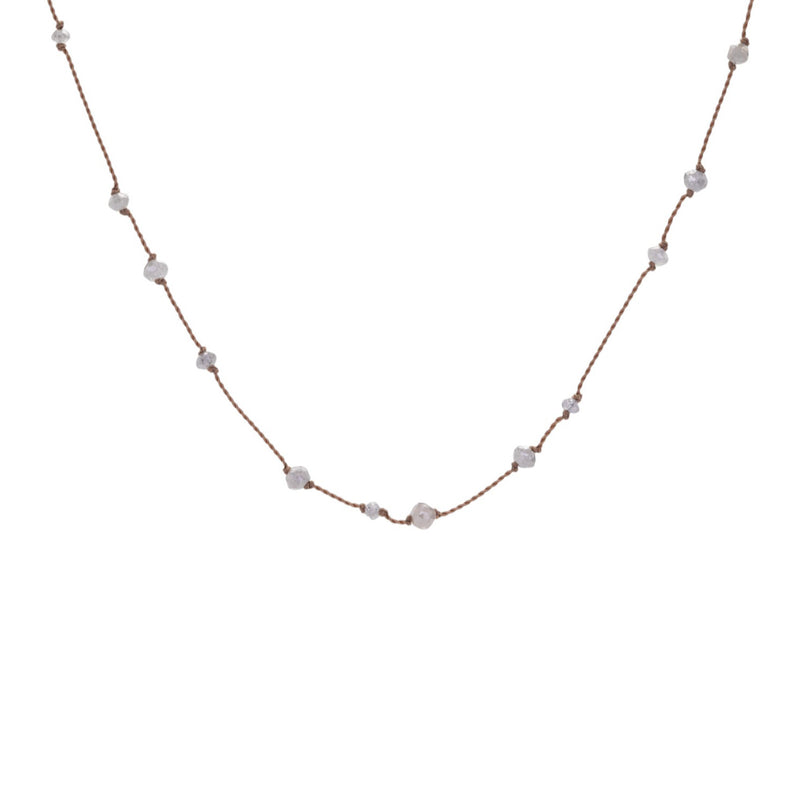 Margaret Solow Faceted Gray Diamond Necklace | Quadrum Gallery