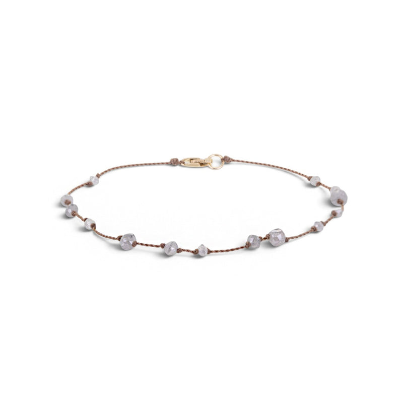 Margaret Solow Gray Diamond Cord Bracelet | Quadrum Gallery