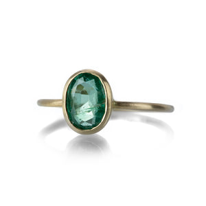 Margaret Solow Faceted Pale Emerald Ring | Quadrum Gallery