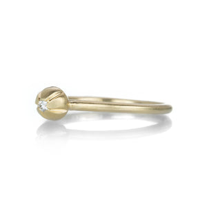 Nicole Landaw Large Single Blossom Stacking Ring | Quadrum Gallery