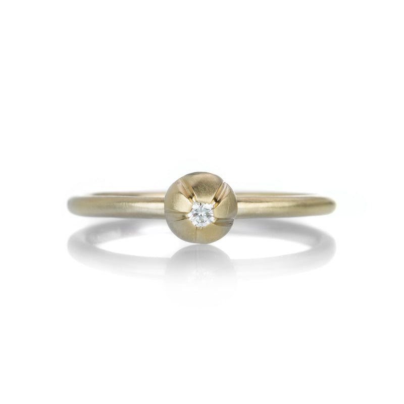 Nicole Landaw Large Single Blossom Stacking Ring | Quadrum Gallery