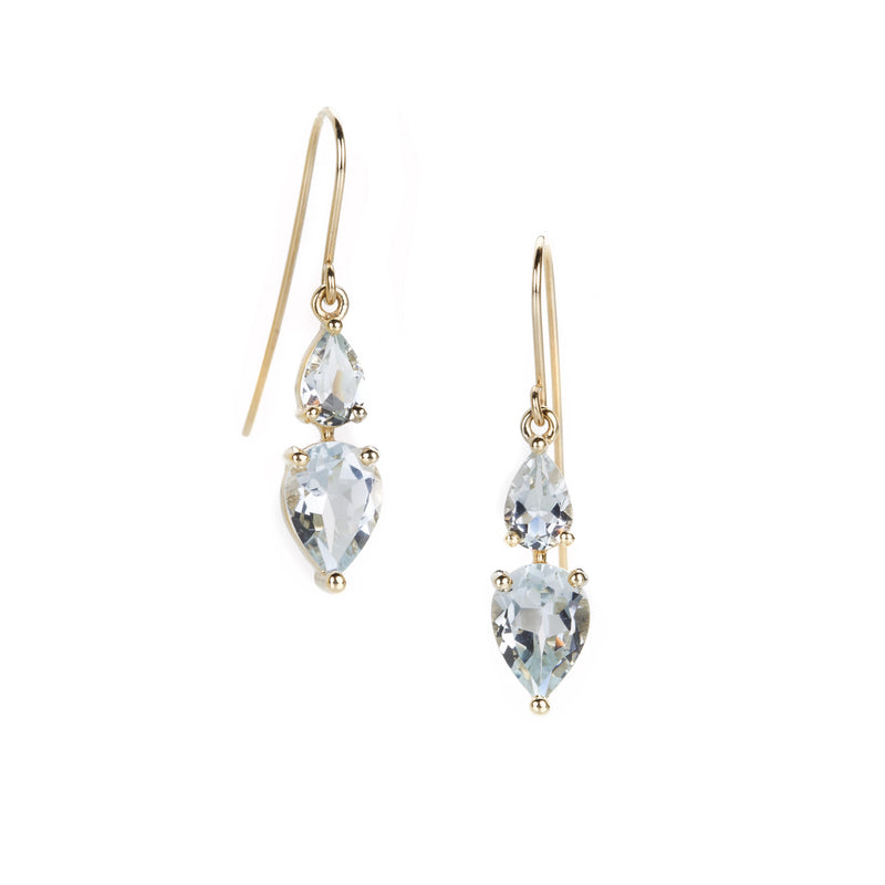 Nicole Landaw Paired Aquamarine Drop Earrings | Quadrum Gallery