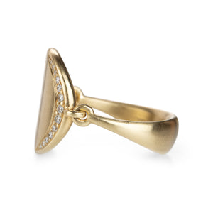 Nicole Landaw Diamond Sliver Empire Ring | Quadrum Gallery