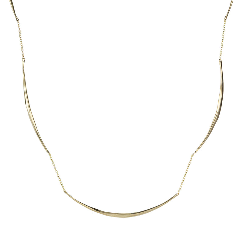 Nicole Landaw Graduating Curved Whittled Chain | Quadrum Gallery