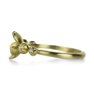 Nicole Landaw Blooming Diamond Flower Ring | Quadrum Gallery