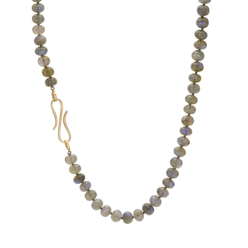 Nicole Landaw Labradorite Knotted Bead Necklace | Quadrum Gallery