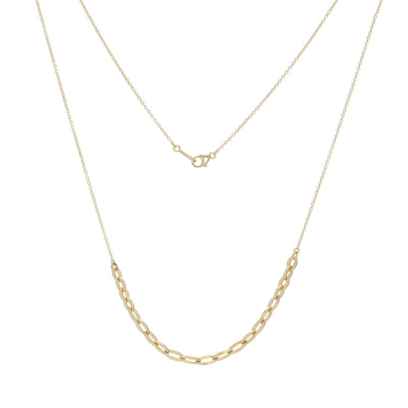 Nicole Landaw Chain Link Section Necklace | Quadrum Gallery