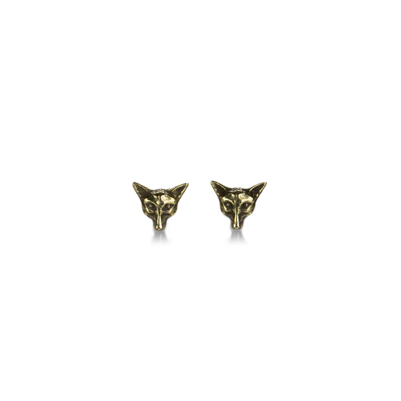 Pyrrha 14k Fox Studs | Quadrum Gallery