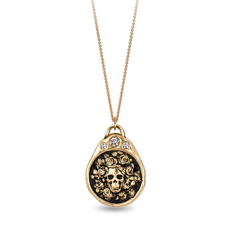 Pyrrha Live Every Moment Diamond Crown Pendant Necklace | Quadrum Gallery