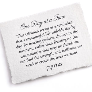 Pyrrha One Day at a Time Macrame Bracelet | Quadrum Gallery