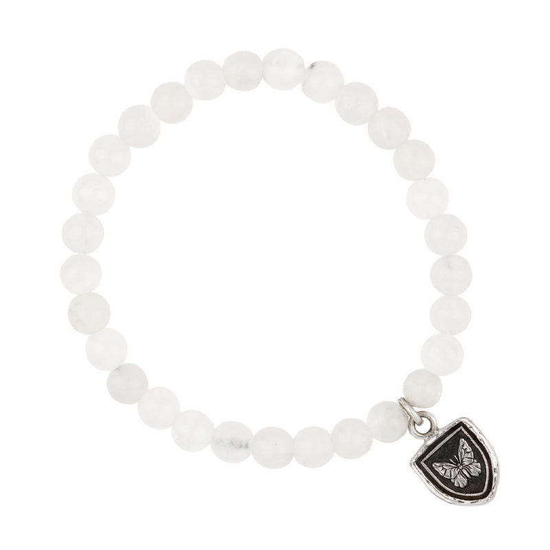 Pyrrha Ever Changing Appreciation White Jade Bracelet | Quadrum Gallery