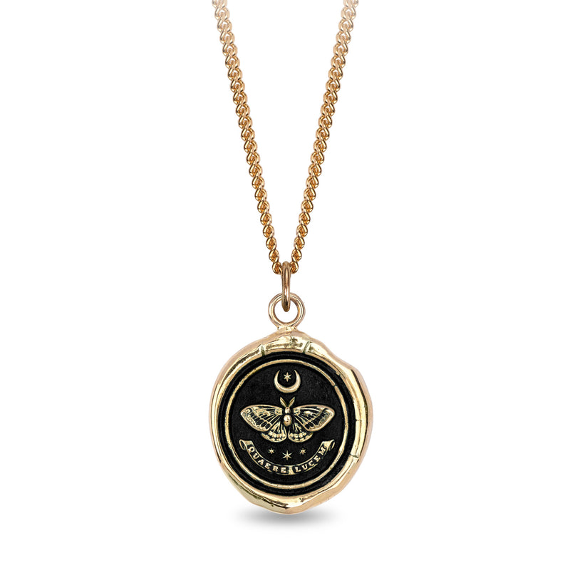 Pyrrha Seek the Light Talisman Pendant Necklace | Quadrum Gallery