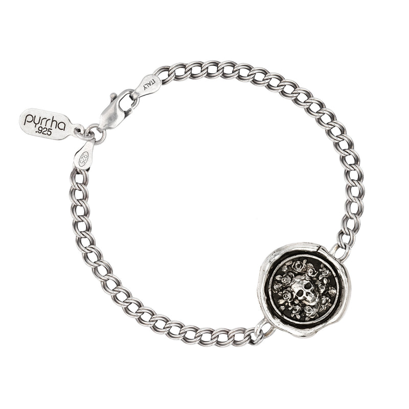 Pyrrha Live Every Moment Silver Bracelet | Quadrum Gallery