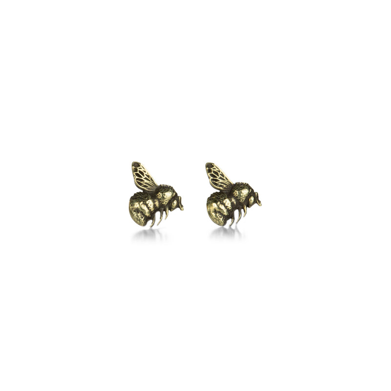 Pyrrha 14k Bumblebee Studs | Quadrum Gallery