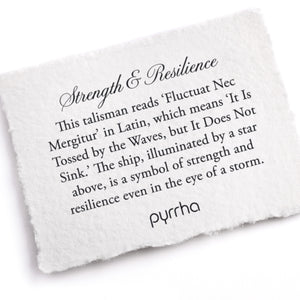 Pyrrha Strength & Resilience Pendant Necklace | Quadrum Gallery