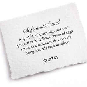 Pyrrha Safe and Sound Pendant Necklace | Quadrum Gallery