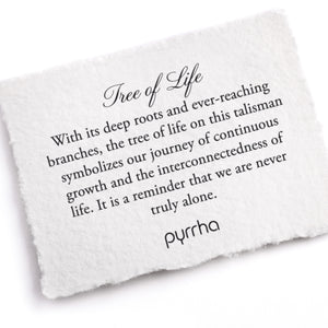 Pyrrha Tree of Life Silver Pendant Necklace | Quadrum Gallery