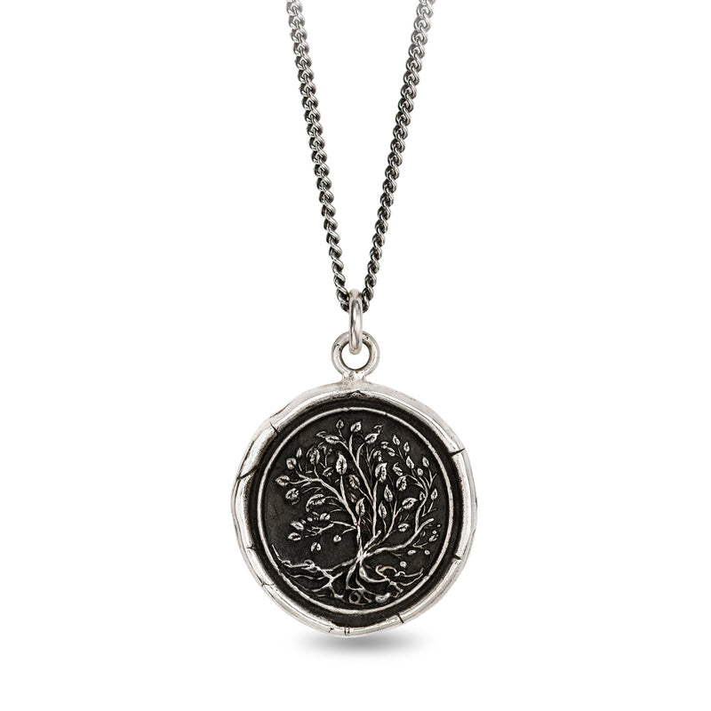 Pyrrha Tree of Life Silver Pendant Necklace | Quadrum Gallery