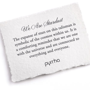 Pyrrha We are Stardust Silver Pendant Necklace | Quadrum Gallery