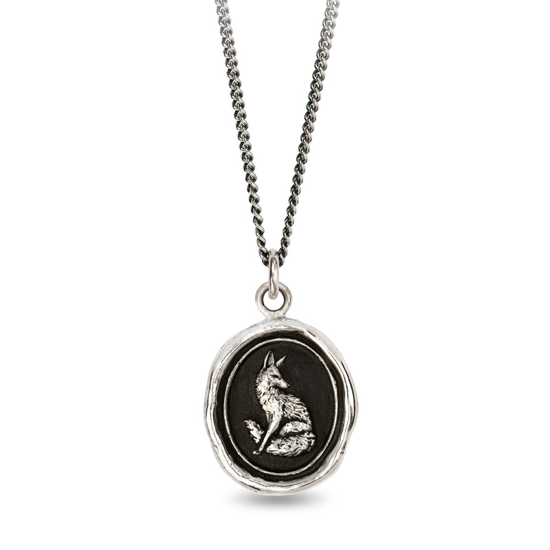 Pyrrha Silver Trust in Yourself Pendant Necklace | Quadrum Gallery