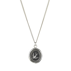 Pyrrha Silver Free Spirited Talisman Necklace | Quadrum Gallery