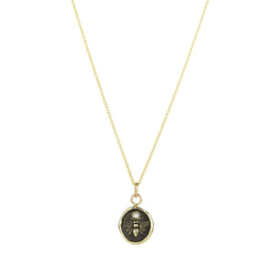 Pyrrha 14k Motivated Appreciation Talisman Necklace | Quadrum Gallery