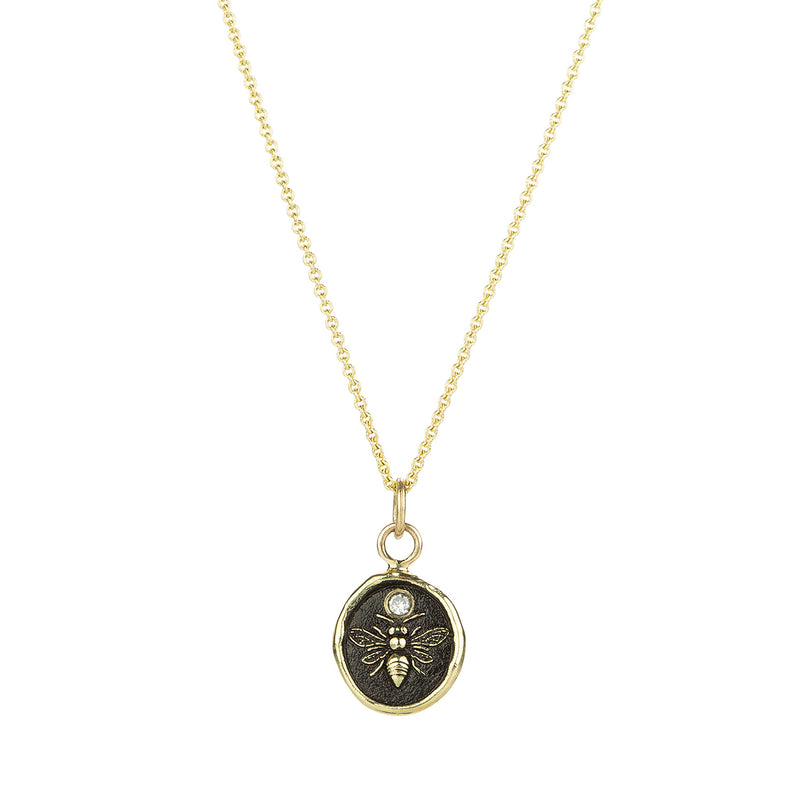 Pyrrha 14k Motivated Appreciation Talisman Necklace | Quadrum Gallery