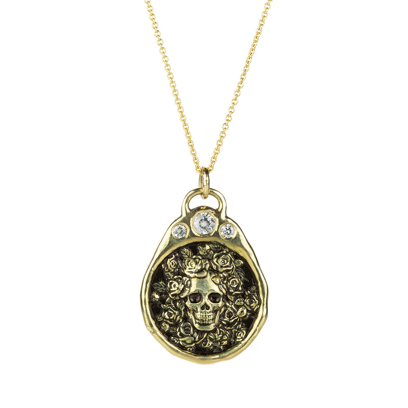 Pyrrha Live Every Moment Diamond Talisman Necklace | Quadrum Gallery