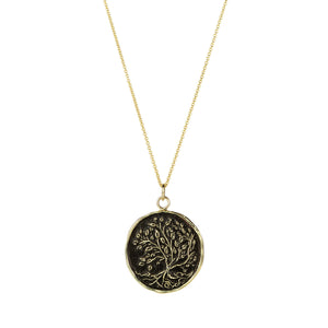 Pyrrha 14k Tree of Life Talisman Necklace | Quadrum Gallery