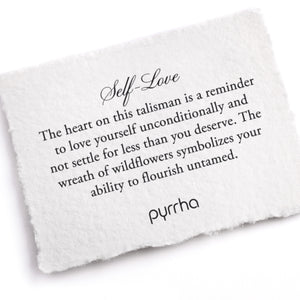 Pyrrha 14k Self-Love Talisman Necklace | Quadrum Gallery