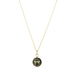 Pyrrha 14k Hearts Talisman Necklace | Quadrum Gallery