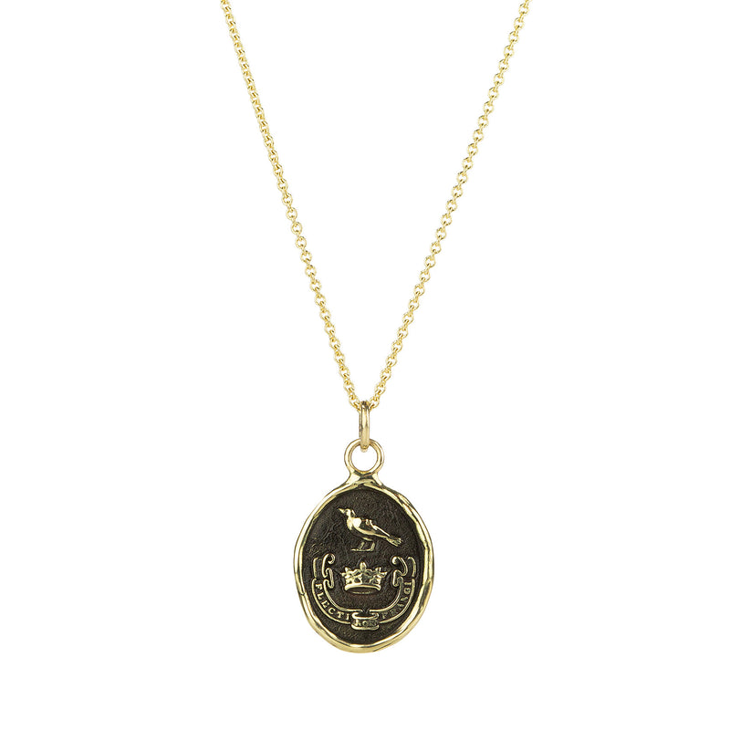 Pyrrha 14k Unbreakable Talisman Necklace | Quadrum Gallery
