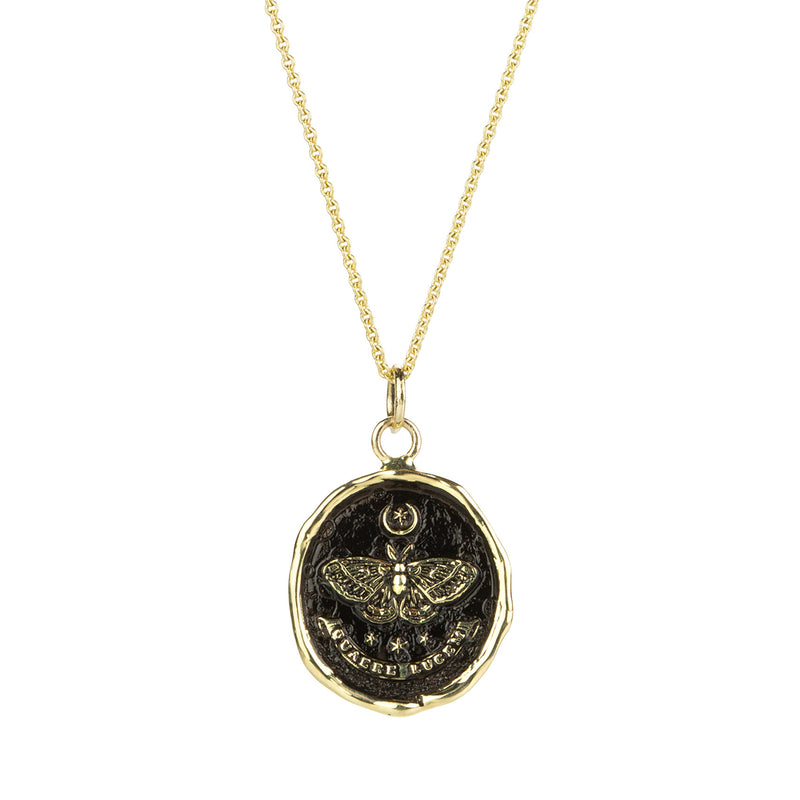 Pyrrha 14k Seek The Light Talisman Necklace | Quadrum Gallery
