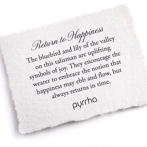 Pyrrha 14k Return to Happiness Talisman Necklace | Quadrum Gallery