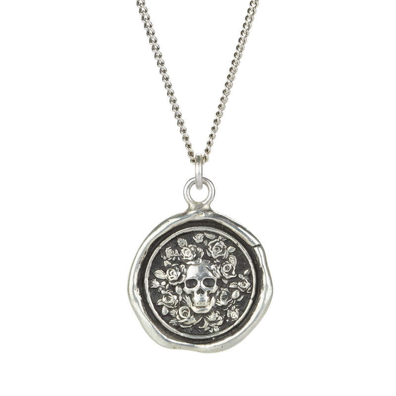 Pyrrha Sterling Silver Live Every Moment Pendant Necklace | Quadrum Gallery