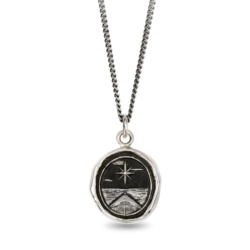 Pyrrha Silver North Star Pendant Necklace | Quadrum Gallery
