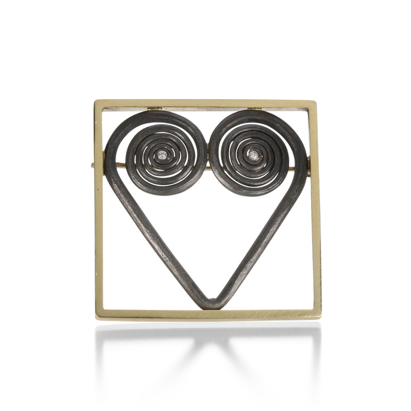 Pat Flynn Celtic Heart Pin | Quadrum Gallery