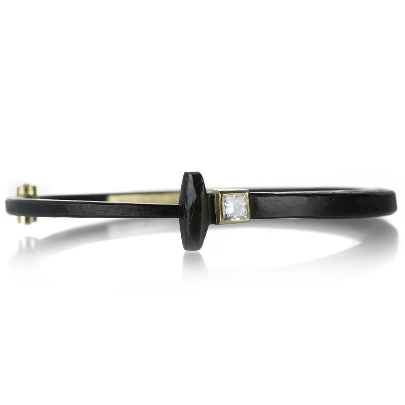 Pat Flynn Princess Cut Diamond Iron Nail Bracelet | Quadrum Gallery