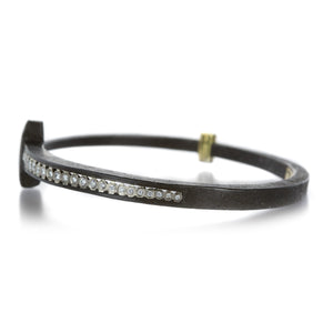 Pat Flynn Nail Bracelet with Tapered Diamond Stripe | Quadrum Gallery