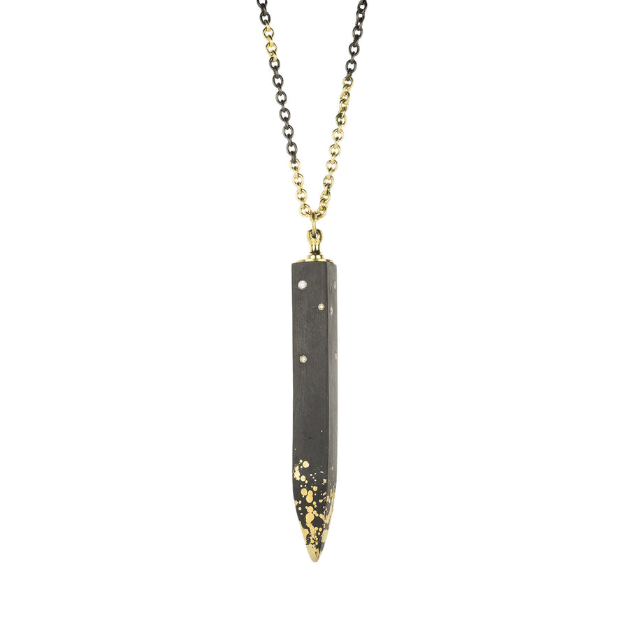 Pat Flynn Iron Drop Point Pendant Necklace | Quadrum Gallery