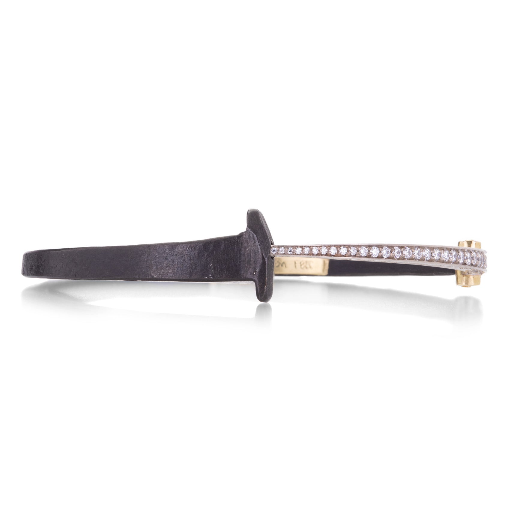 Pat Flynn Iron Nail Bracelet with Pave Tail | Quadrum Gallery